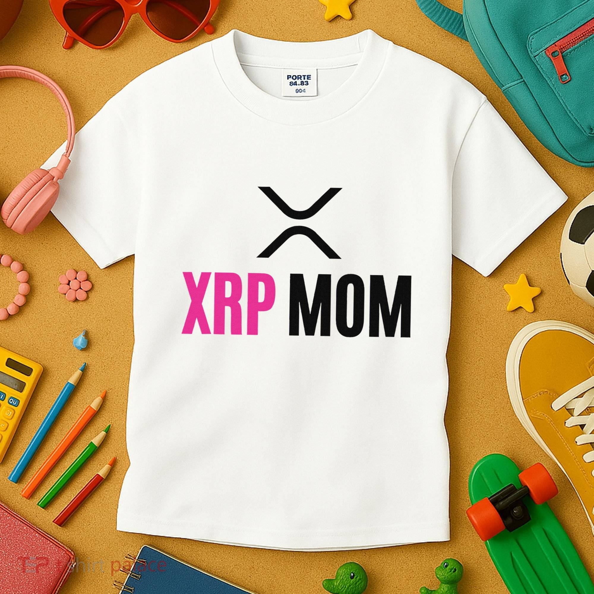 Xrp Crypto Mom Matching Couple Kids T-Shirt