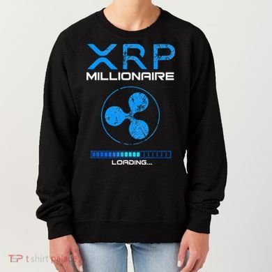 Xrp Crypto Millionaire Hodl Loading Ripple Token Women's Sweatshirt