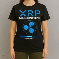 Xrp Crypto Millionaire Hodl Loading Ripple Token T-Shirt thumb 4