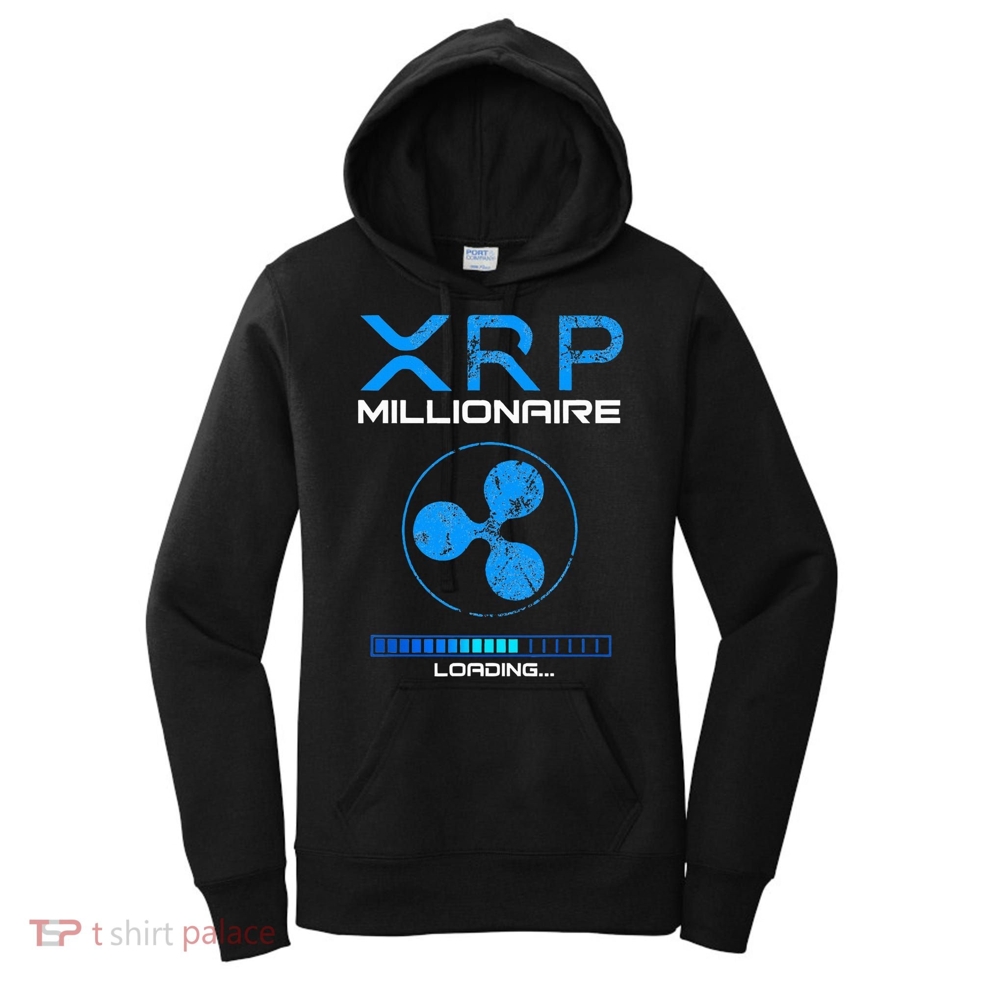 Xrp Crypto Millionaire Hodl Loading Ripple Token Women's Hoodie