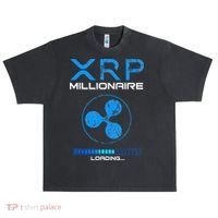 Xrp Crypto Millionaire Hodl Loading Ripple Token Urban Oversized Heavyweight T-Shirt thumb 0