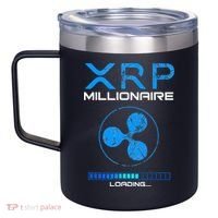 Xrp Crypto Millionaire Hodl Loading Ripple Token 12oz Stainless Steel Coffee Mug thumb 2