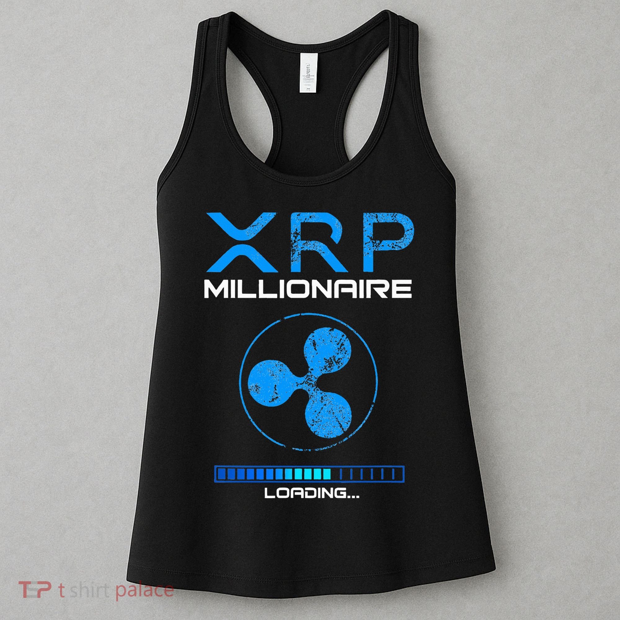 Xrp Crypto Millionaire Hodl Loading Ripple Token Women's Tank Top