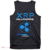 Xrp Crypto Millionaire Hodl Loading Ripple Token Tank Top thumb 0