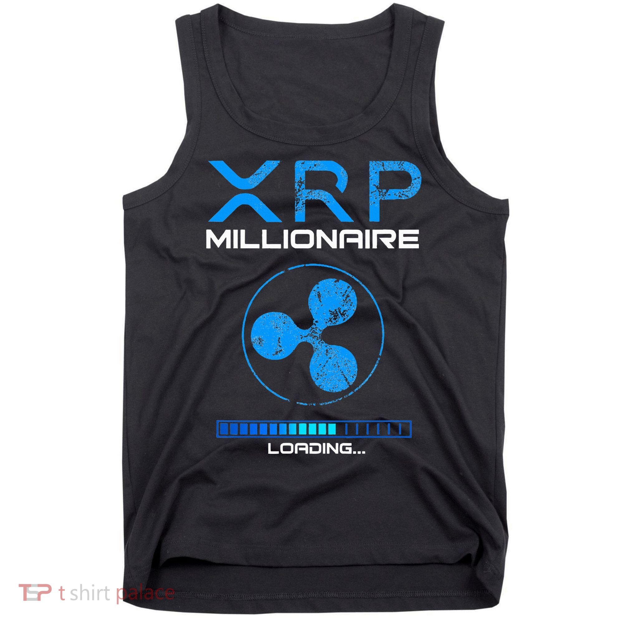 Xrp Crypto Millionaire Hodl Loading Ripple Token Tank Top