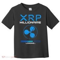 Xrp Crypto Millionaire Hodl Loading Ripple Token Toddler T-Shirt thumb 0