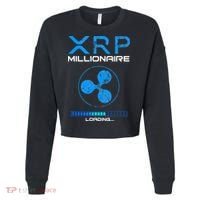 Xrp Crypto Millionaire Hodl Loading Ripple Token Cropped Pullover Crew thumb 0