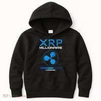 Xrp Crypto Millionaire Hodl Loading Ripple Token Kids Hoodie thumb 0