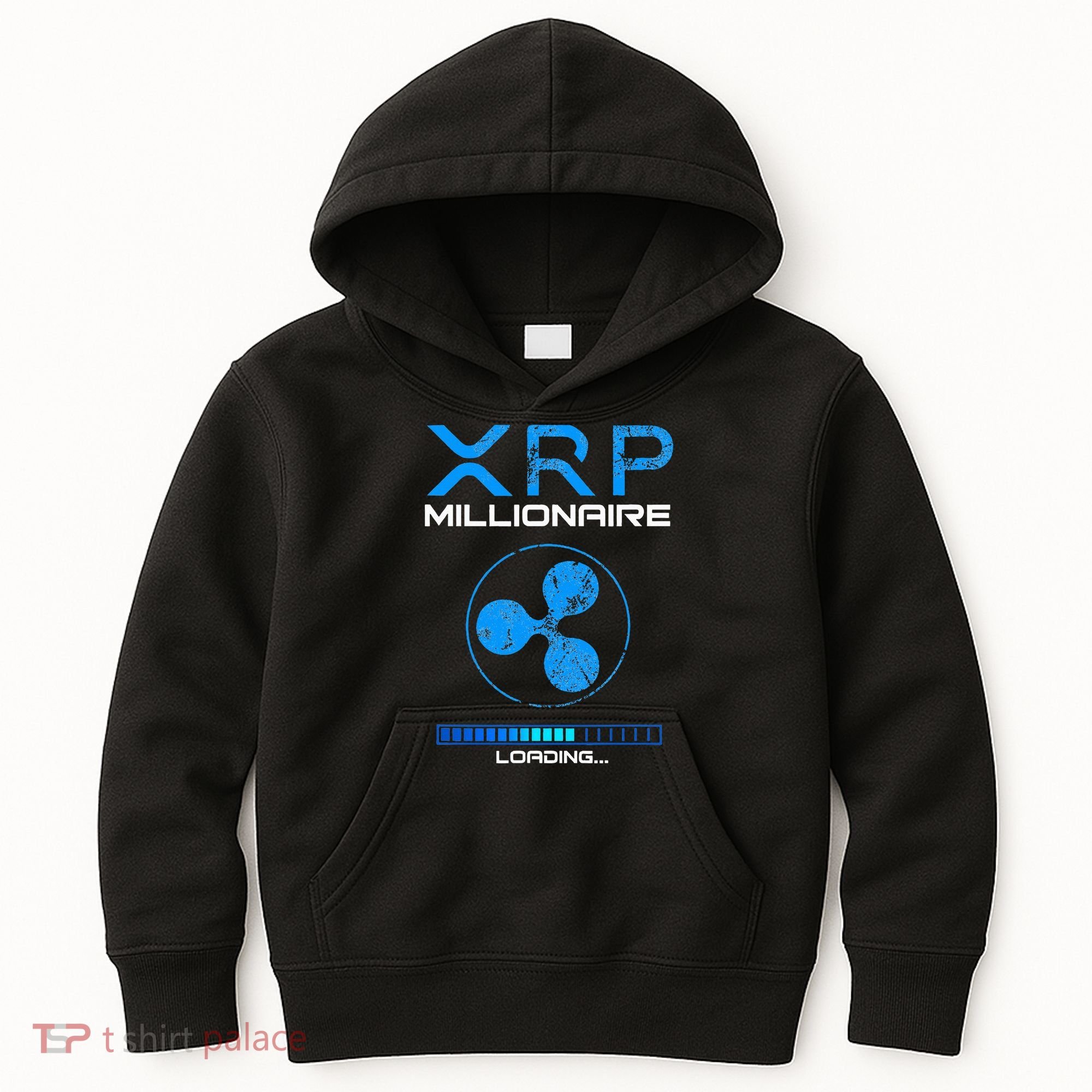 Xrp Crypto Millionaire Hodl Loading Ripple Token Kids Hoodie