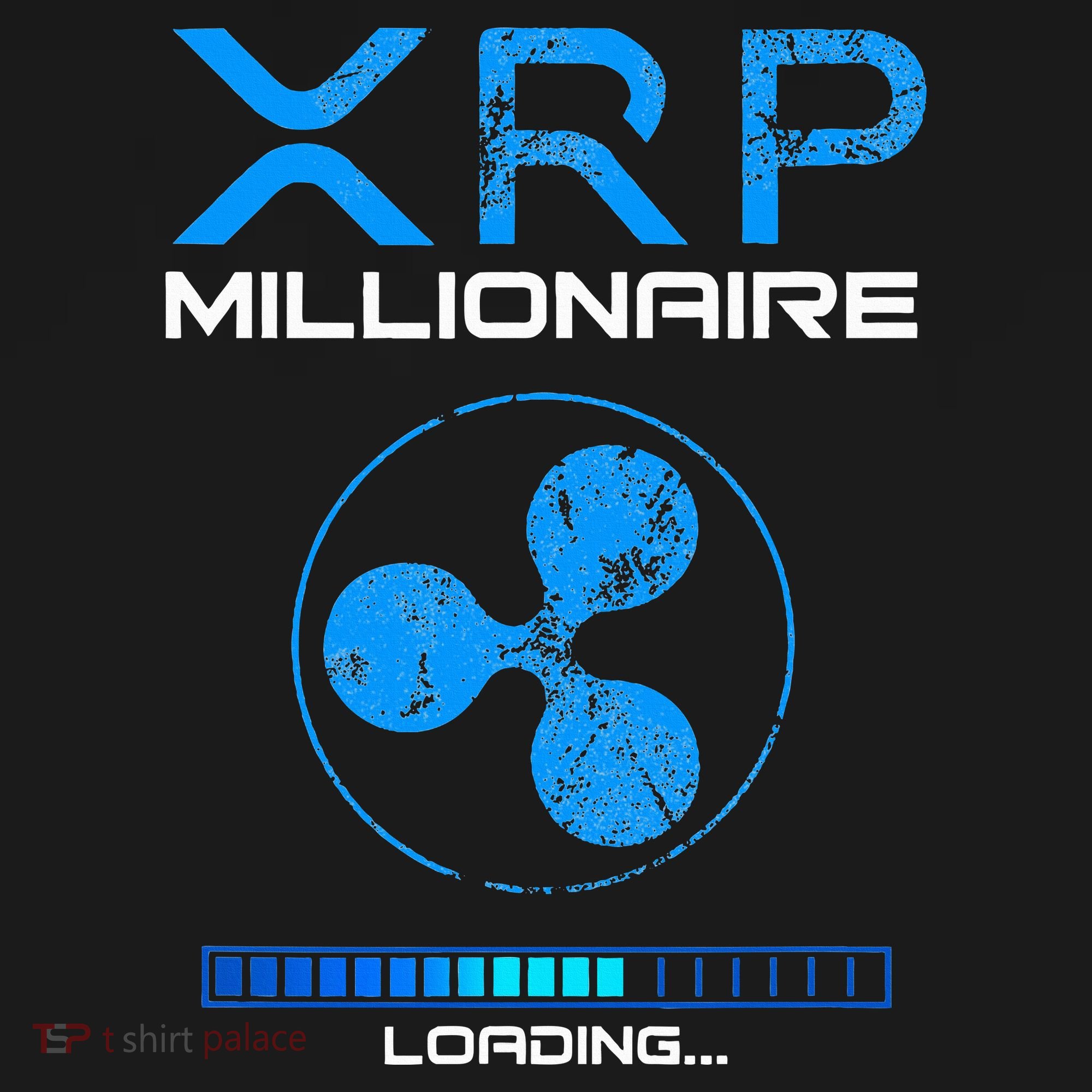 Xrp Crypto Millionaire Hodl Loading Ripple Token Kids Tie-Dye T-Shirt