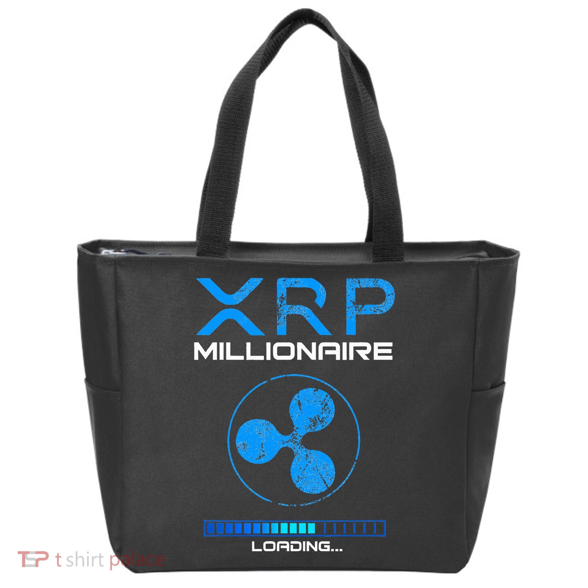 Xrp Crypto Millionaire Hodl Loading Ripple Token Tote Bag