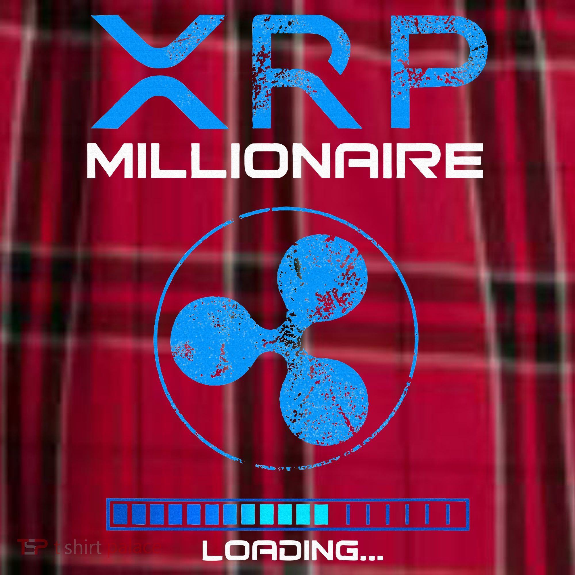 Xrp Crypto Millionaire Hodl Loading Ripple Token Women's Flannel Plaid Pajama Pants