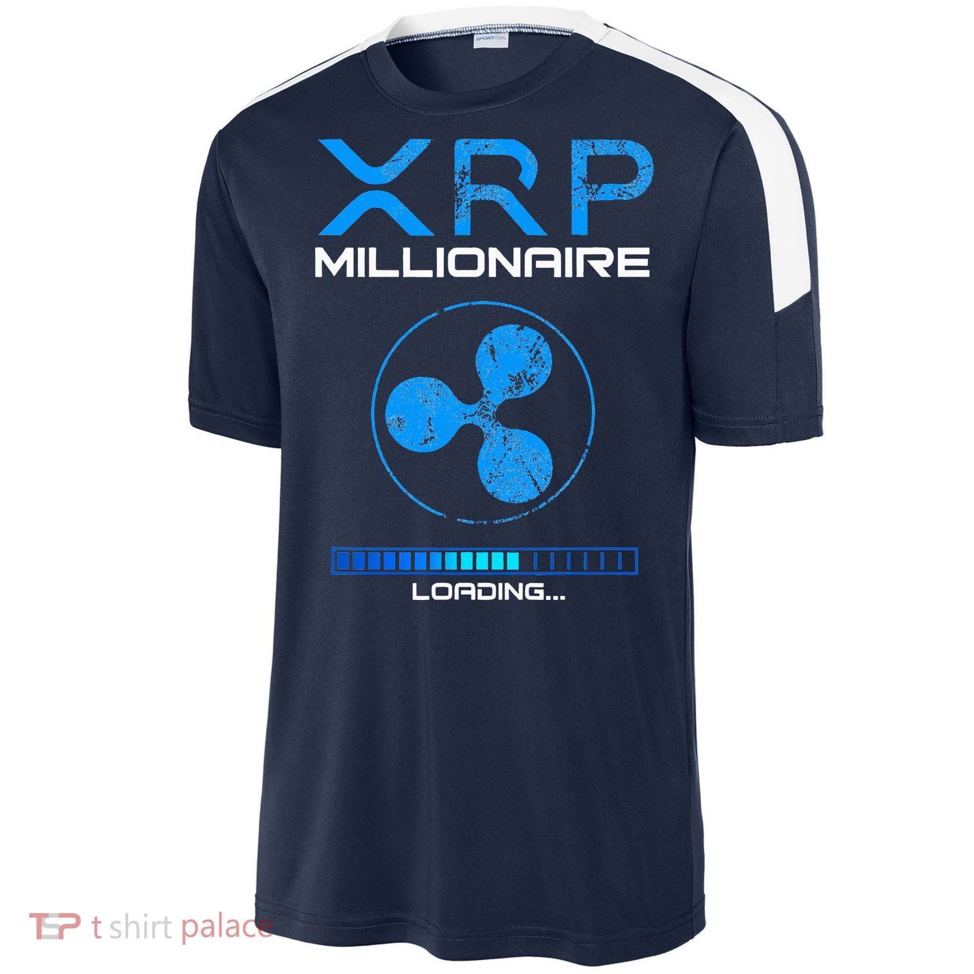 Xrp Crypto Millionaire Hodl Loading Ripple Token Sport-Tek Competitor United Soccer Jersey