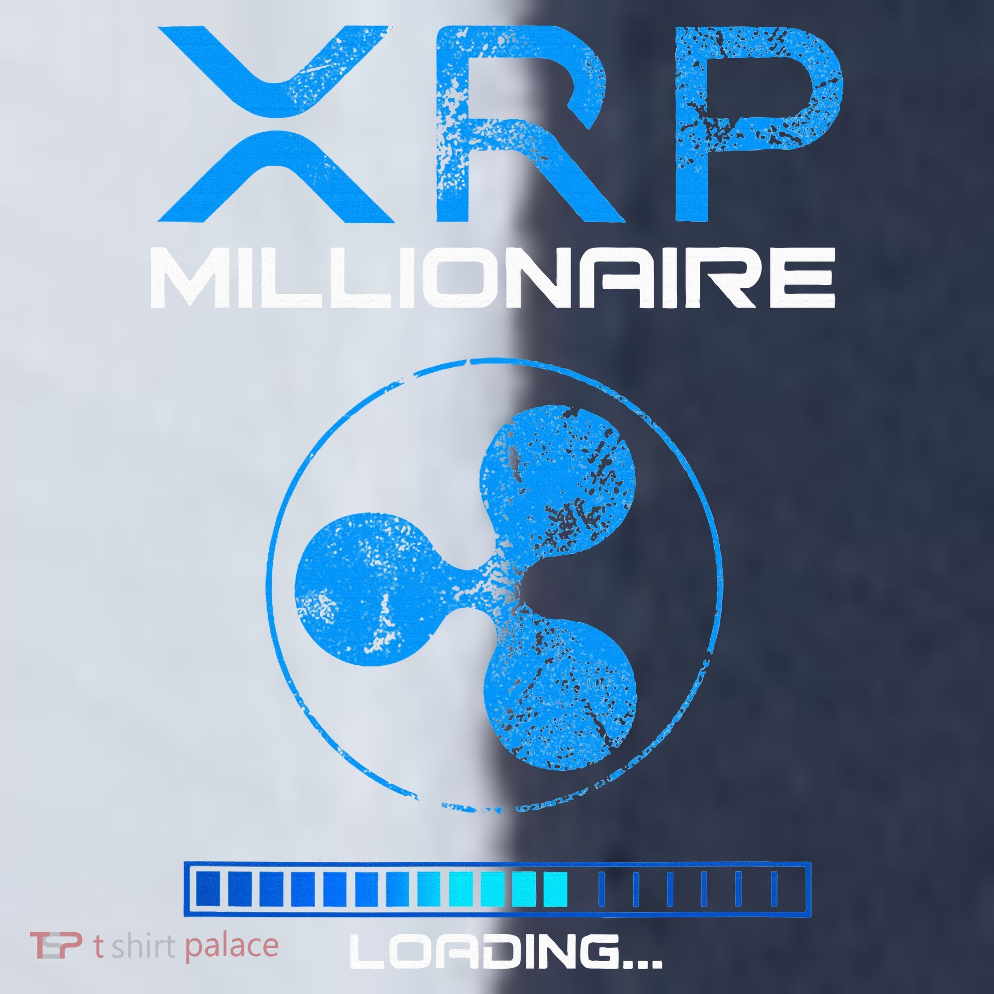 Xrp Crypto Millionaire Hodl Loading Ripple Token Sport-Tek Competitor United Soccer Jersey