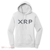 Xrp Coin Ripple Cryptocurrency Wallet Hodler To The Moon Women's Hoodie thumb 0