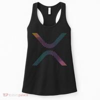 Xrp Coin Ripple Cryptocurrency Wallet Hodler To The Moon Women's Tank Top thumb 0
