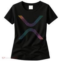 Xrp Coin Ripple Cryptocurrency Wallet Hodler To The Moon Women's T-Shirt thumb 0