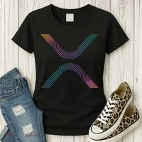 Xrp Coin Ripple Cryptocurrency Wallet Hodler To The Moon Women's T-Shirt thumb 3