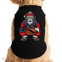 Xmas Catcher Santa Claus Christmas Baseball Gift Doggie Tank thumb 0