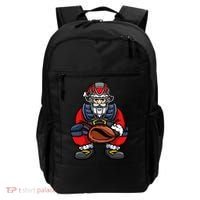 Xmas Catcher Santa Claus Christmas Baseball Gift Backpack thumb 0