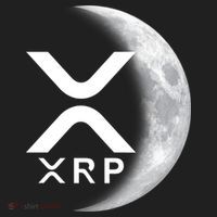 XRP Cryptocurrency To The Moon Women's Sweatshirt thumb 2