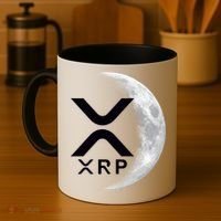 XRP Cryptocurrency To The Moon Coffee Mug thumb 4