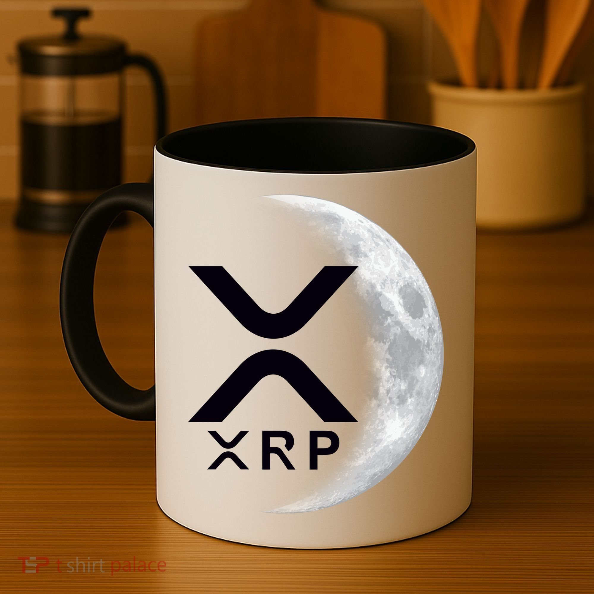 XRP Cryptocurrency To The Moon Coffee Mug