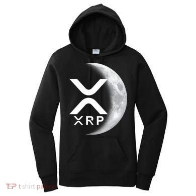 XRP Cryptocurrency To The Moon Women's Hoodie
