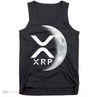 XRP Cryptocurrency To The Moon Tank Top thumb 0