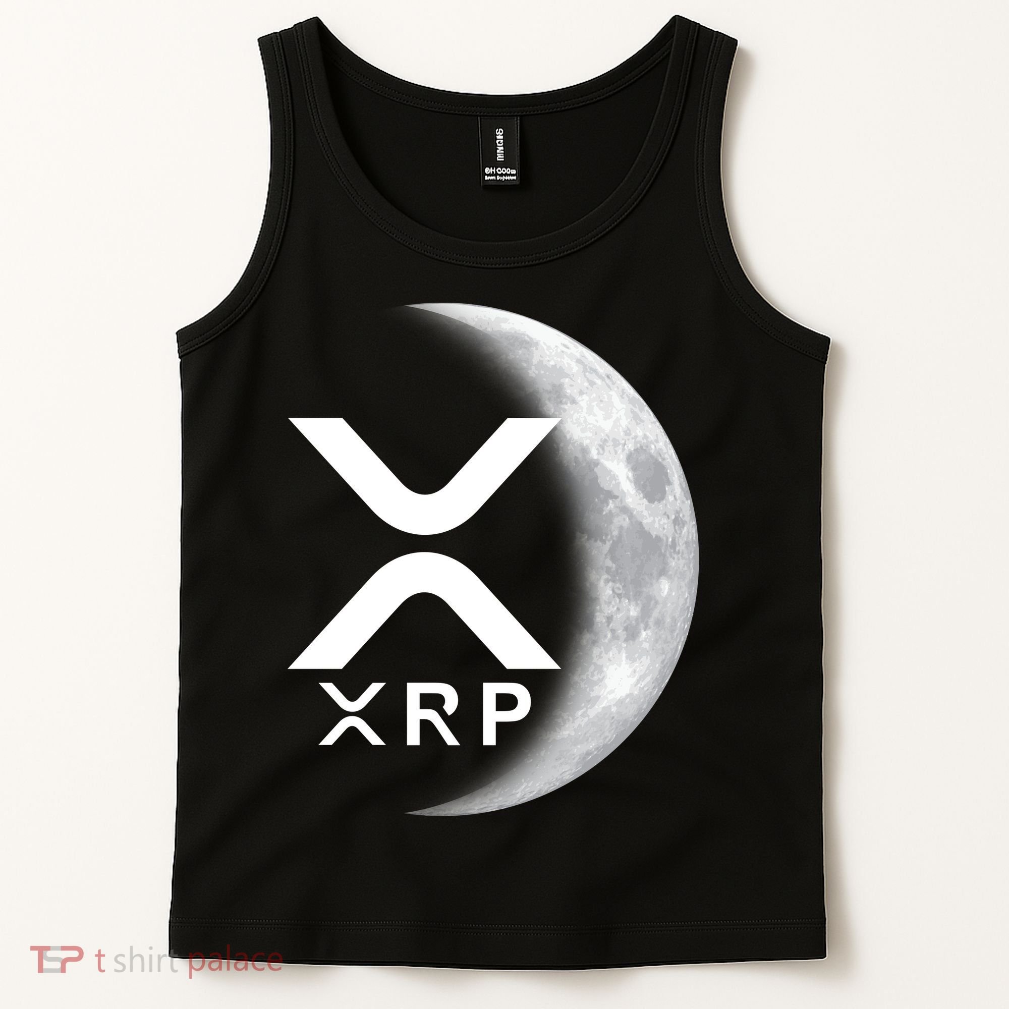 XRP Cryptocurrency To The Moon Tank Top