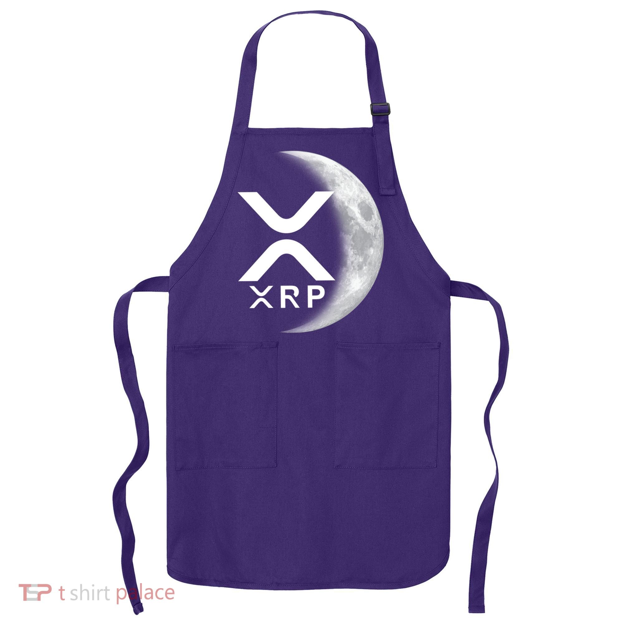 XRP Cryptocurrency To The Moon Apron