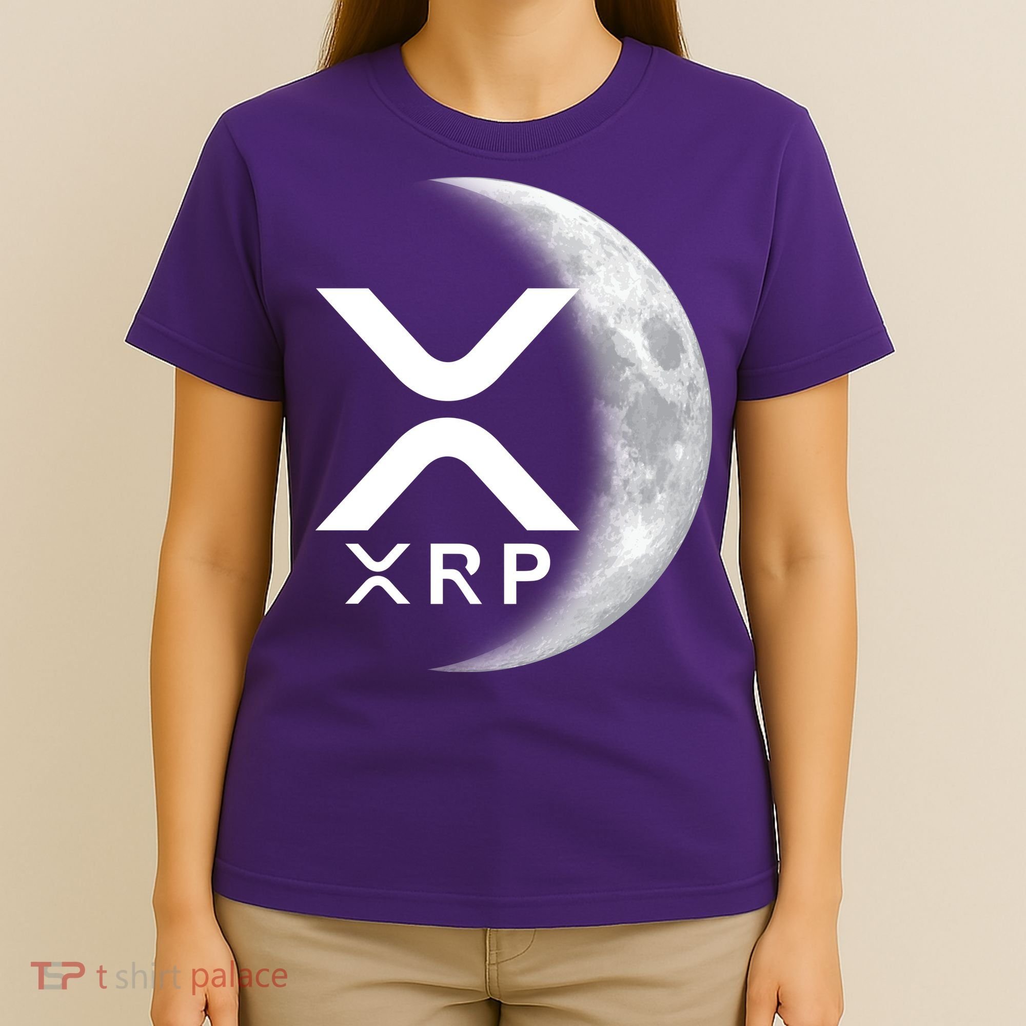XRP Cryptocurrency To The Moon T-Shirt