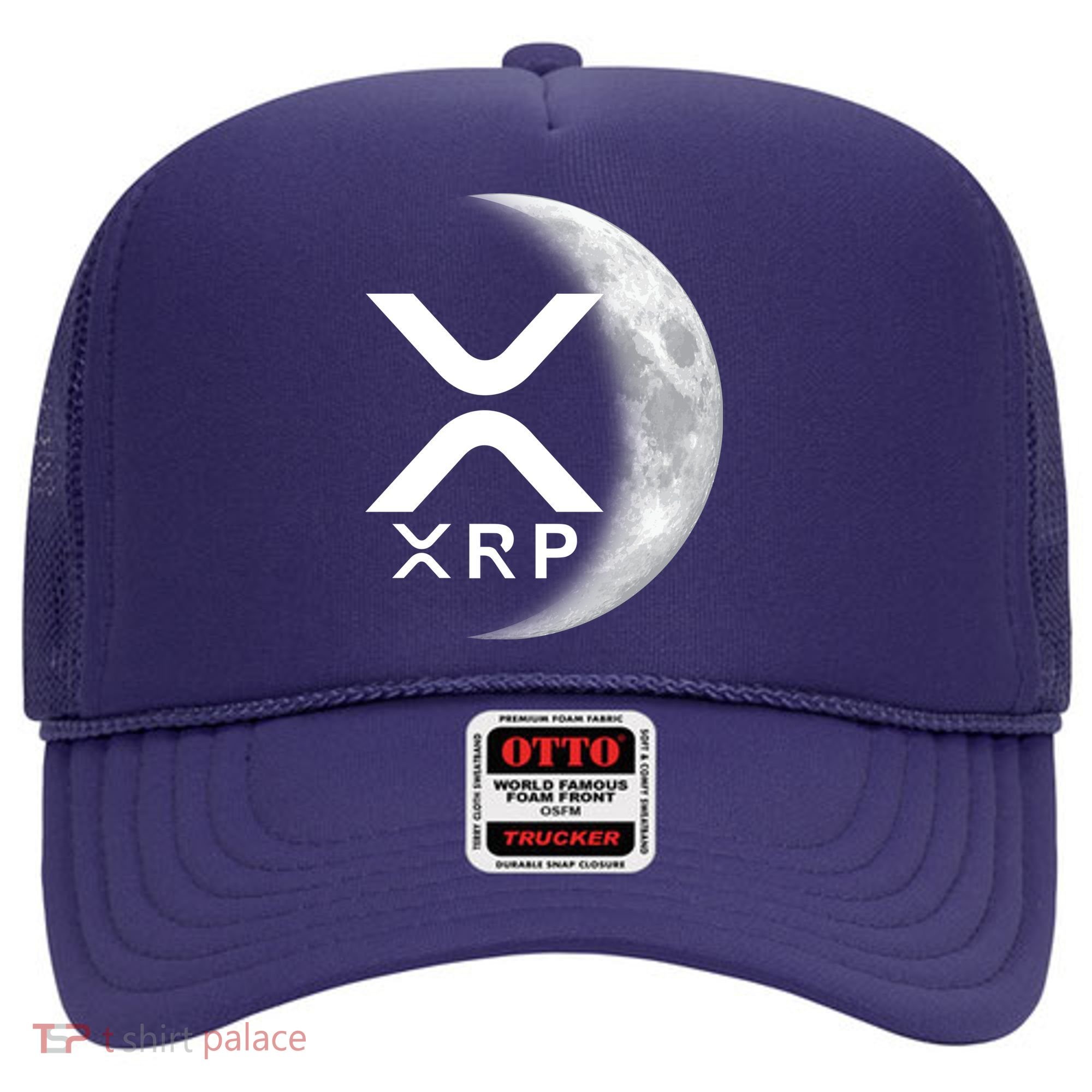 XRP Cryptocurrency To The Moon Hat