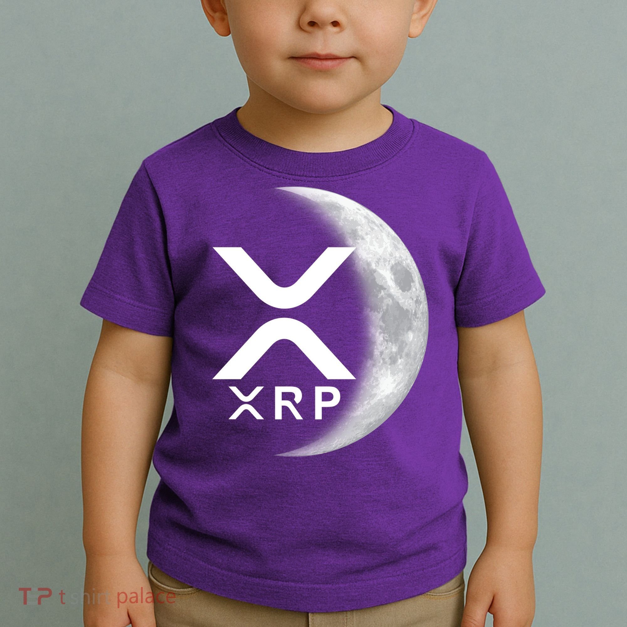 XRP Cryptocurrency To The Moon Toddler T-Shirt