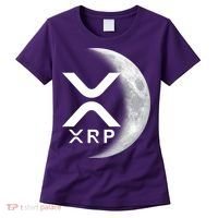 XRP Cryptocurrency To The Moon Women's T-Shirt thumb 0