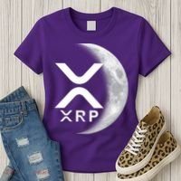 XRP Cryptocurrency To The Moon Women's T-Shirt thumb 3