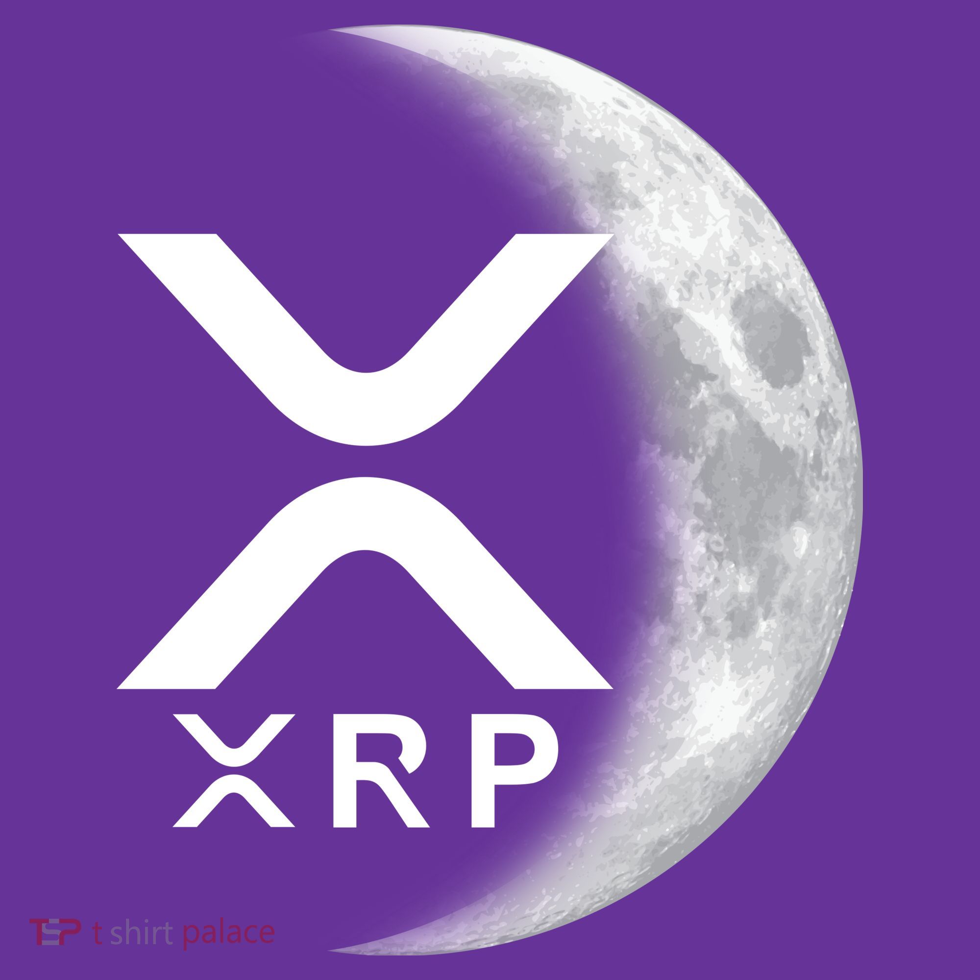 XRP Cryptocurrency To The Moon Kids Hoodie