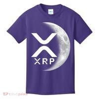 XRP Cryptocurrency To The Moon Kids T-Shirt thumb 0