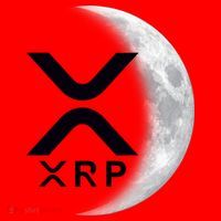 XRP Cryptocurrency To The Moon Santa Hat thumb 1