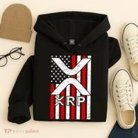 XRP Cryptocurrency USA American Flag Hoodie thumb 4