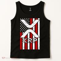 XRP Cryptocurrency USA American Flag Tank Top thumb 2