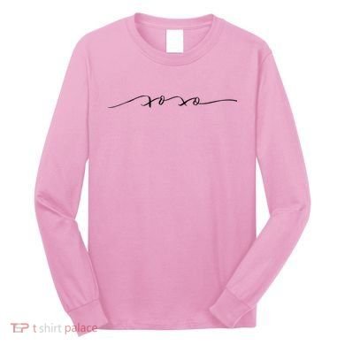 Xoxo Cute Valentines Day Gift Long Sleeve Shirt