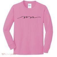 Xoxo Cute Valentines Day Gift Kids Long Sleeve Shirt thumb 0
