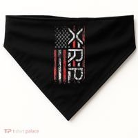 Xrp Crypto Xrp Cryptocurrency American Flag Xrp USA-Made Doggie Bandana thumb 0