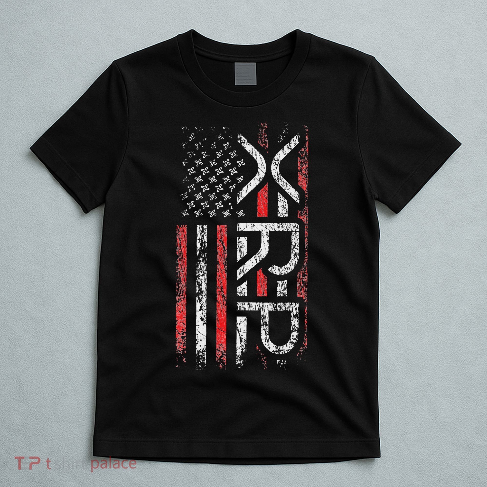 Xrp Crypto Xrp Cryptocurrency American Flag Xrp T-Shirt