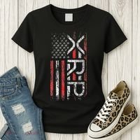 Xrp Crypto Xrp Cryptocurrency American Flag Xrp Women's T-Shirt thumb 3