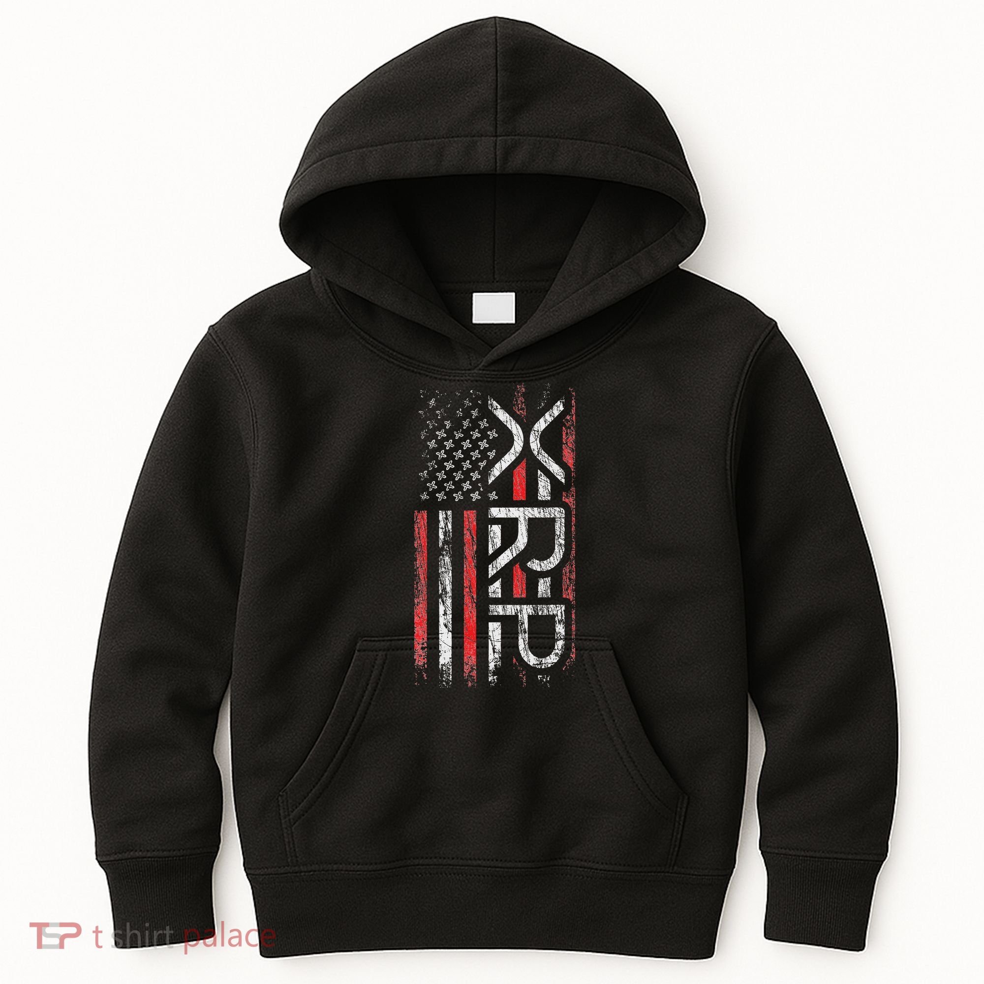Xrp Crypto Xrp Cryptocurrency American Flag Xrp Kids Hoodie