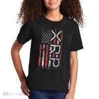 Xrp Crypto Xrp Cryptocurrency American Flag Xrp Kids T-Shirt thumb 2