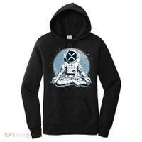 XRP Cryptocurrency Yoga Astronaut Moon Women's Hoodie thumb 0
