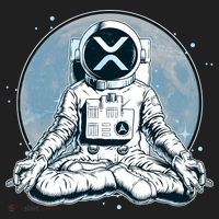 XRP Cryptocurrency Yoga Astronaut Moon Hat thumb 2